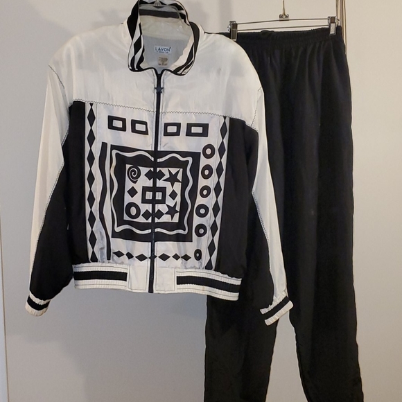 Lavon Pants - 1980s vintage windsuit/jogger in bold design